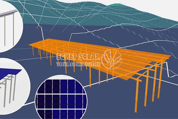 Το EGRET Solar Enhive Tracker, εργαλεία εδάφους για προγραμματισμό φωτοβολταϊκής κλίμακας μεγάλης κλίμακας