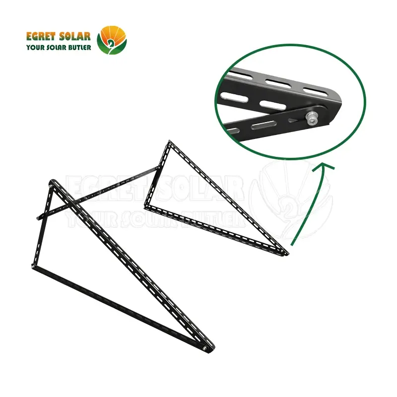 Ρυθμιζόμενη γωνιά αναδίπλωσης Solar Tripod System