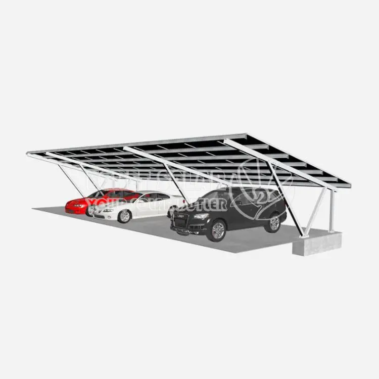 Ενιαίο σύστημα τοποθέτησης Solar Carport V-Column
