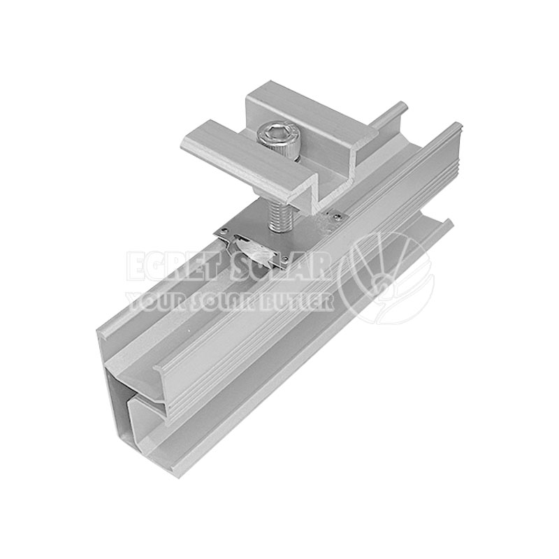 Solar Rail αλουμινίου 47B για βραχίονα στήριξης οροφής